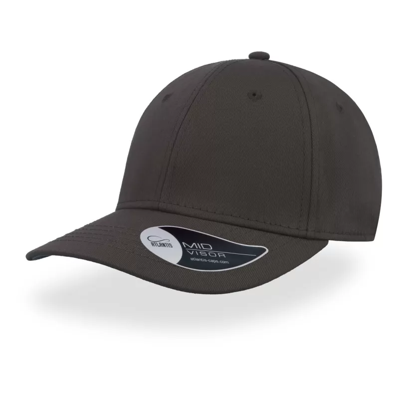 Casquette baseball 6 panneaux en polyester recyclé, élasthanne, 200 g/m²