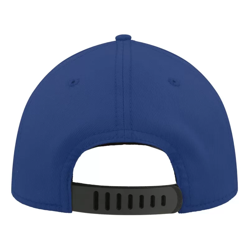 Casquette de sport 6 panneaux, visière préformée, en nylon et coton, 250 g/m²