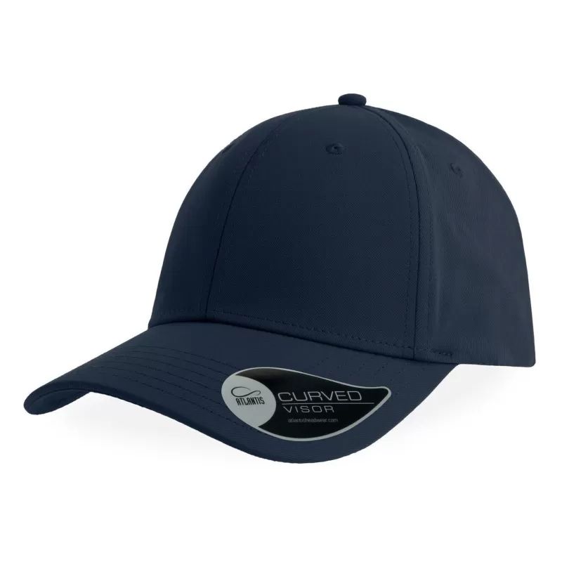 Casquette baseball 6 panneaux en polyester légère et respirante, 170 g/m²