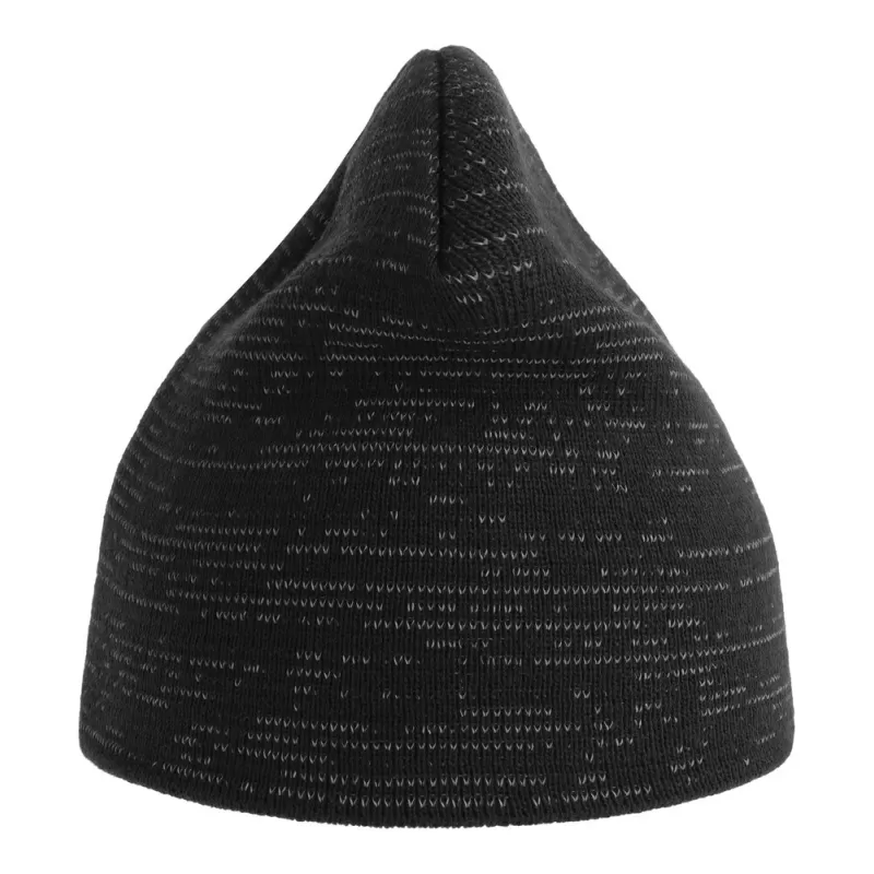 Bonnet en polyester recyclé avec fibres réfléchissantes, 72 g/m²