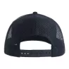 Casquette trucker 6 panneaux, coutures contrastées, en coton et polyester, 280 g/m²