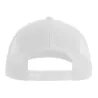 Casquette trucker 6 panneaux, coutures contrastées, en coton et polyester, 280 g/m²
