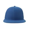 Casquette 6 panneaux visière plate style trucker en polyester recyclé, 300 g/m²