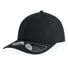 Casquette 6 panneaux mid visor en polyester déperlant et respirant, 110 g/m²