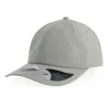 Casquette 6 panneaux mid visor en polyester déperlant et respirant, 110 g/m²