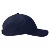 Casquette 6 panneaux mid visor en polyester déperlant et respirant, 110 g/m²