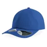 Casquette 6 panneaux mid visor en polyester déperlant et respirant, 110 g/m²