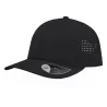 Casquette 6 panneaux ventilée Breezy en nylon léger, visière préformée, 110 g/m²