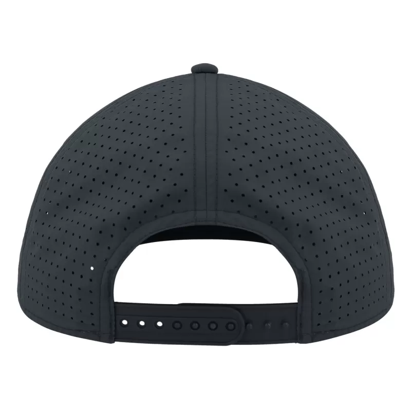 Casquette 6 panneaux ventilée Breezy en nylon léger, visière préformée, 110 g/m²