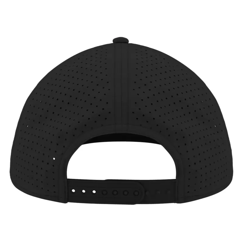 Casquette 6 panneaux ventilée Breezy en nylon léger, visière préformée, 110 g/m²