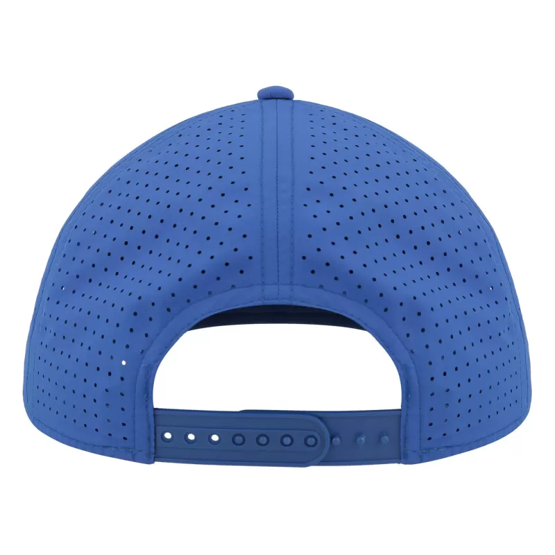 Casquette 6 panneaux ventilée Breezy en nylon léger, visière préformée, 110 g/m²