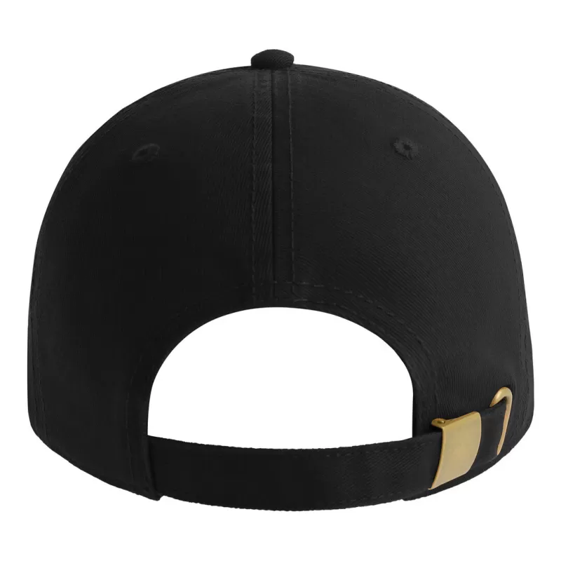 Casquette baseball 6 pans en coton bio et recyclé, panneaux non structurés, 280 g/m²