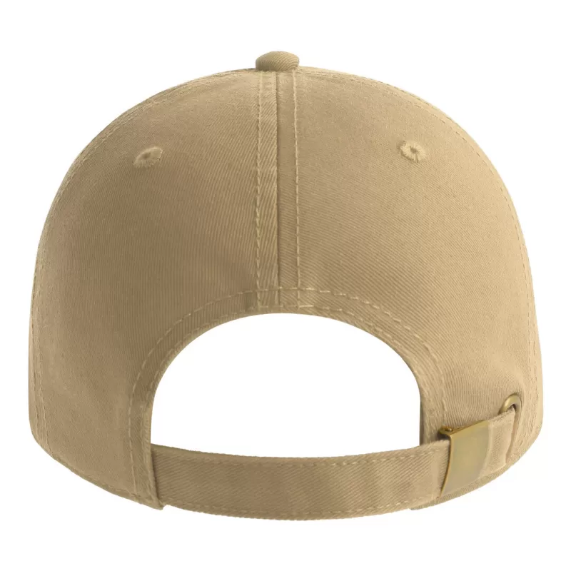 Casquette baseball 6 pans en coton bio et recyclé, panneaux non structurés, 280 g/m²