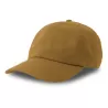 Casquette baseball 6 pans en coton bio et recyclé, panneaux non structurés, 280 g/m²