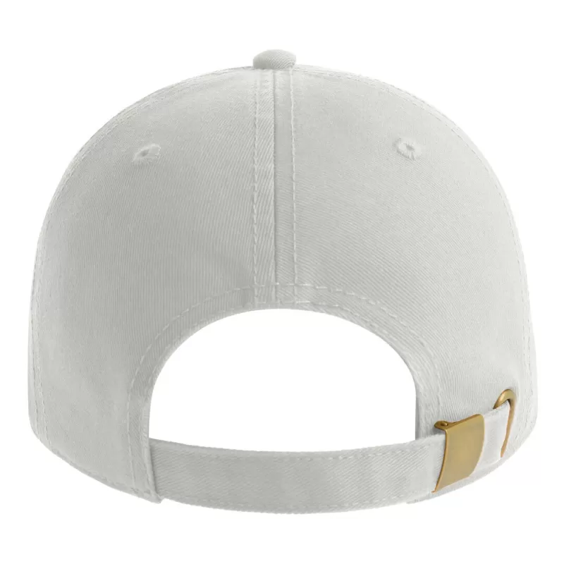 Casquette baseball 6 pans en coton bio et recyclé, panneaux non structurés, 280 g/m²
