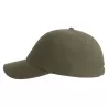 Casquette baseball 6 pans en coton bio et recyclé, panneaux non structurés, 280 g/m²