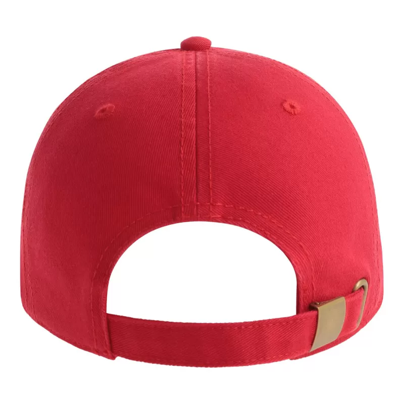 Casquette baseball 6 pans en coton bio et recyclé, panneaux non structurés, 280 g/m²