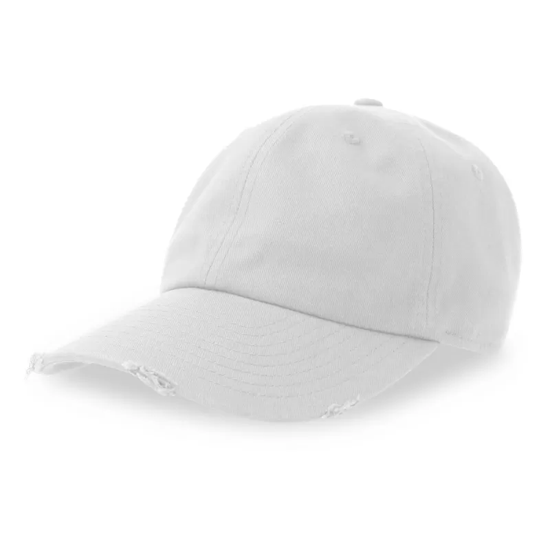 Casquette baseball vintage 6 panneaux en coton organique et recyclé, 280 g/m²