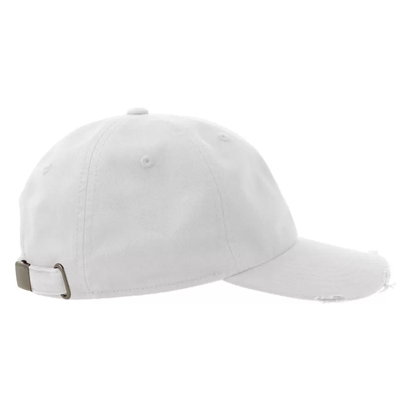 Casquette baseball vintage 6 panneaux en coton organique et recyclé, 280 g/m²
