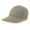 Casquette baseball vintage 6 panneaux en coton organique et recyclé, 280 g/m²