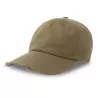 Casquette baseball vintage 6 panneaux en coton organique et recyclé, 280 g/m²