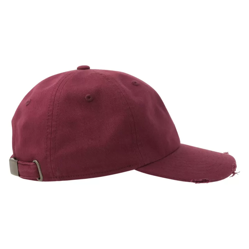 Casquette baseball vintage 6 panneaux en coton organique et recyclé, 280 g/m²