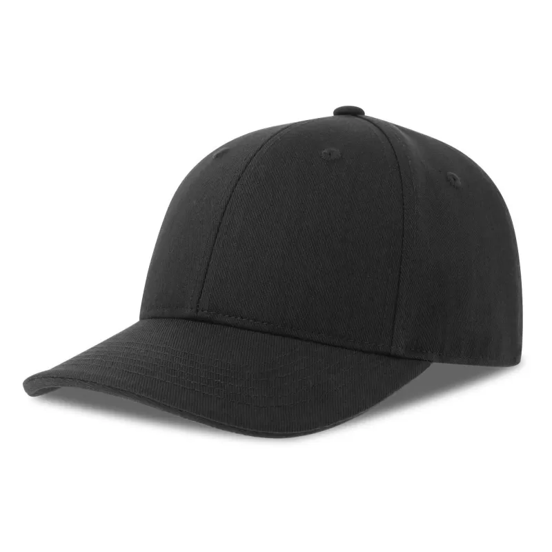 Casquette 6 pans contrastée en coton brossé organique et recyclé, 278 g/m²