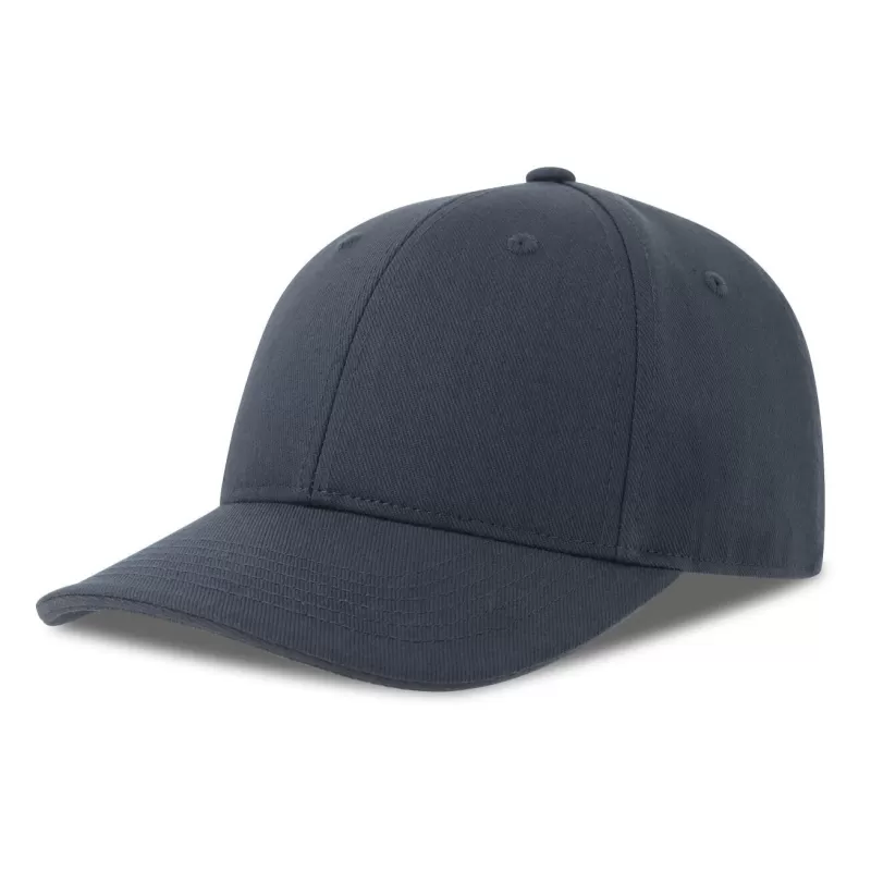 Casquette 6 pans contrastée en coton brossé organique et recyclé, 278 g/m²