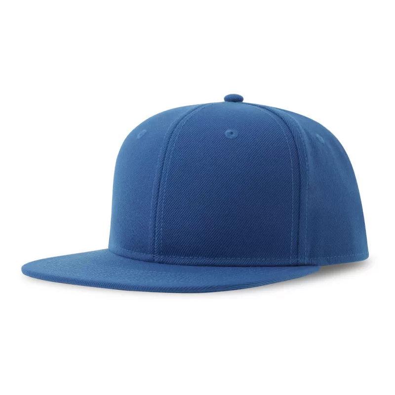 Casquette Snap 6 panneaux visière plate en polyester recyclé style streetwear, 300 g/m²