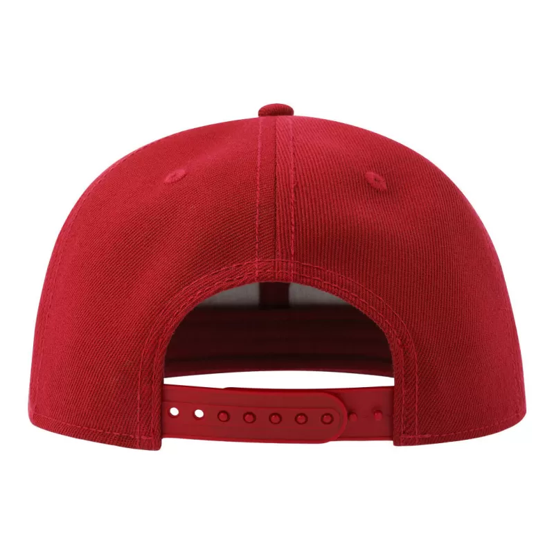 Casquette Snap 6 panneaux visière plate en polyester recyclé style streetwear, 300 g/m²