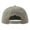 Casquette Snap 6 panneaux visière plate en polyester recyclé style streetwear, 300 g/m²
