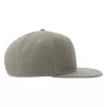 Casquette Snap 6 panneaux visière plate en polyester recyclé style streetwear, 300 g/m²