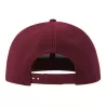 Casquette Snap 6 panneaux visière plate en polyester recyclé style streetwear, 300 g/m²