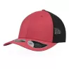 Casquette de sport filet 6 panneaux, visière préformée