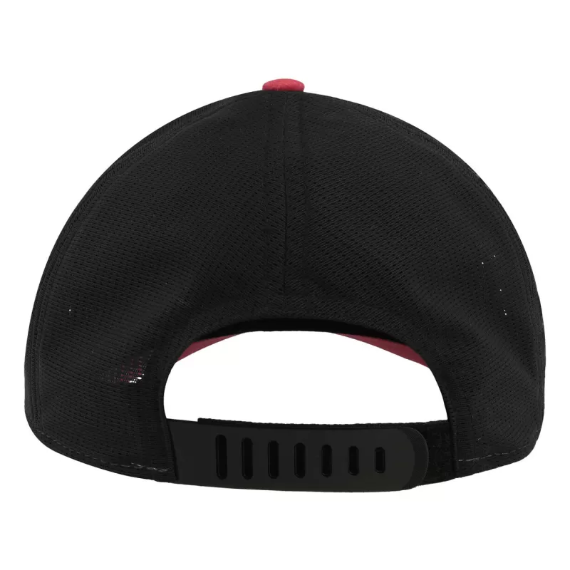 Casquette de sport filet 6 panneaux, visière préformée