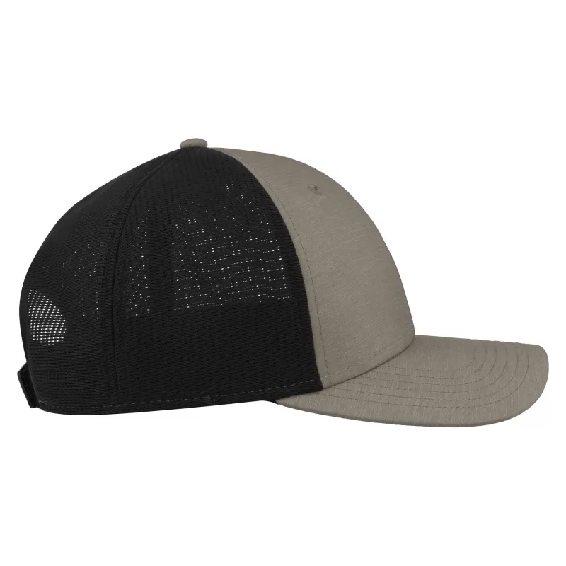 Casquette de sport filet 6 panneaux, visière préformée