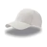 Casquette 6 panneaux en coton respirant avec fermeture velcro, 260 g/m²