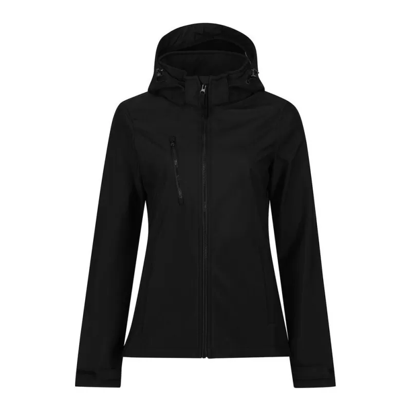 Veste Softshell femme à capuche imperméable et respirante, 300 g/m²