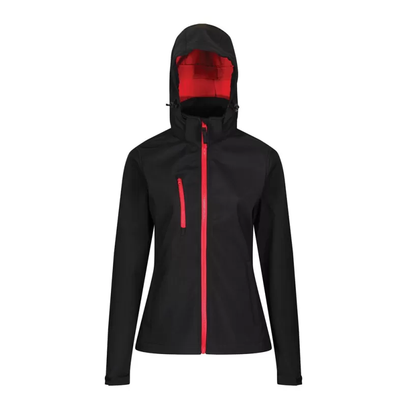 Veste Softshell femme à capuche imperméable et respirante, 300 g/m²