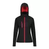 Veste Softshell femme à capuche imperméable et respirante, 300 g/m²