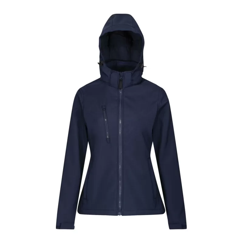 Veste Softshell femme à capuche imperméable et respirante, 300 g/m²