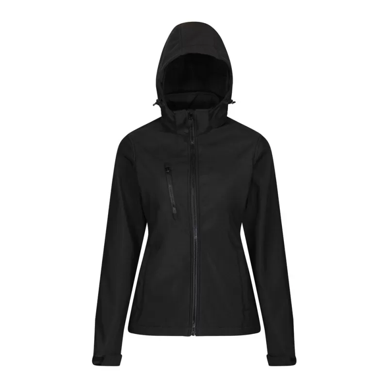 Veste Softshell femme à capuche imperméable et respirante, 300 g/m²