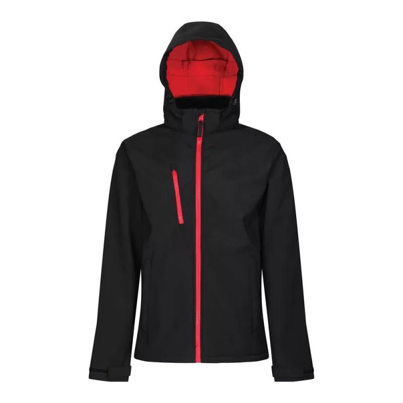 Veste Softshell homme à capuche imperméable et respirante, 300 g/m²