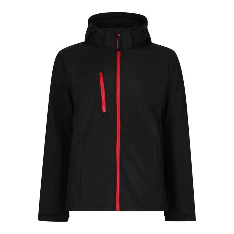 Veste Softshell homme à capuche imperméable et respirante, 300 g/m²