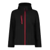 Veste Softshell homme à capuche imperméable et respirante, 300 g/m²