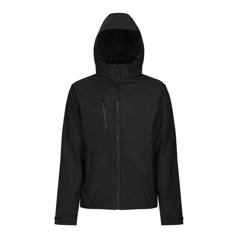 Veste Softshell homme à capuche imperméable et respirante, 300 g/m²