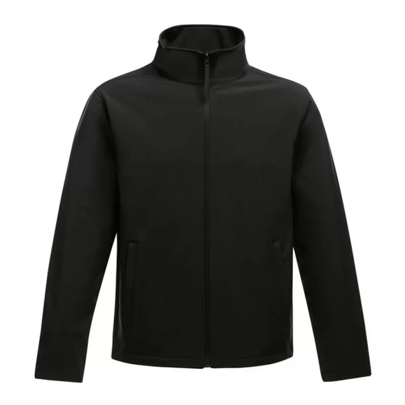 Veste Softshell homme 2 couches polyester imprimable, coupe-vent, 265 g/m²