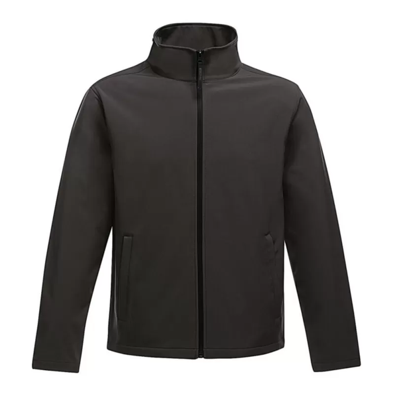 Veste Softshell homme 2 couches polyester imprimable, coupe-vent, 265 g/m²
