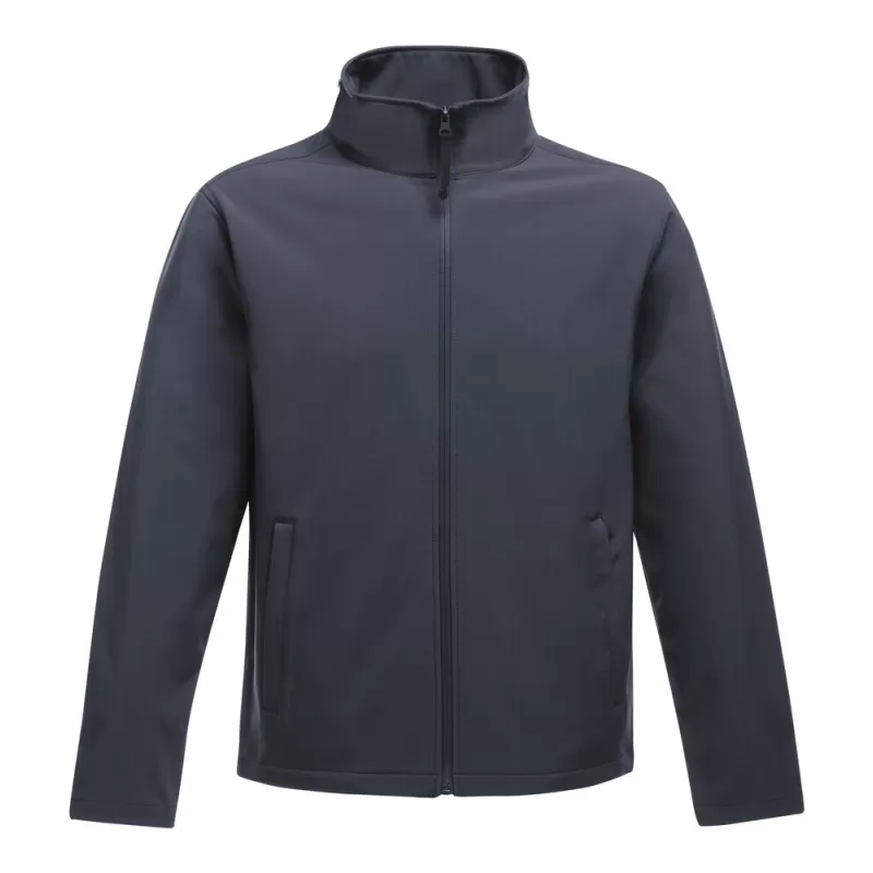 Veste Softshell homme 2 couches polyester imprimable, coupe-vent, 265 g/m²