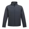 Veste Softshell homme 2 couches polyester imprimable, coupe-vent, 265 g/m²
